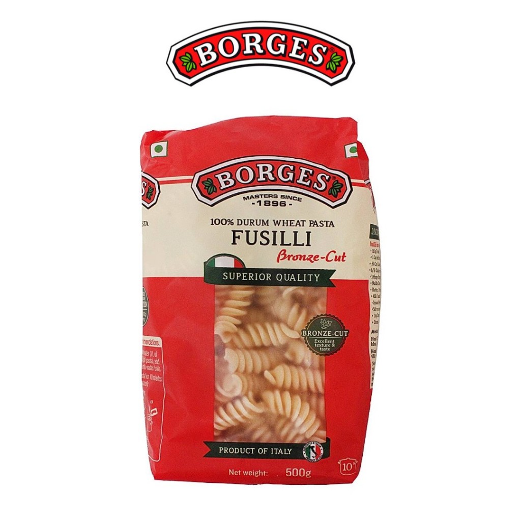 

Borges Fusilli Pasta 500gr