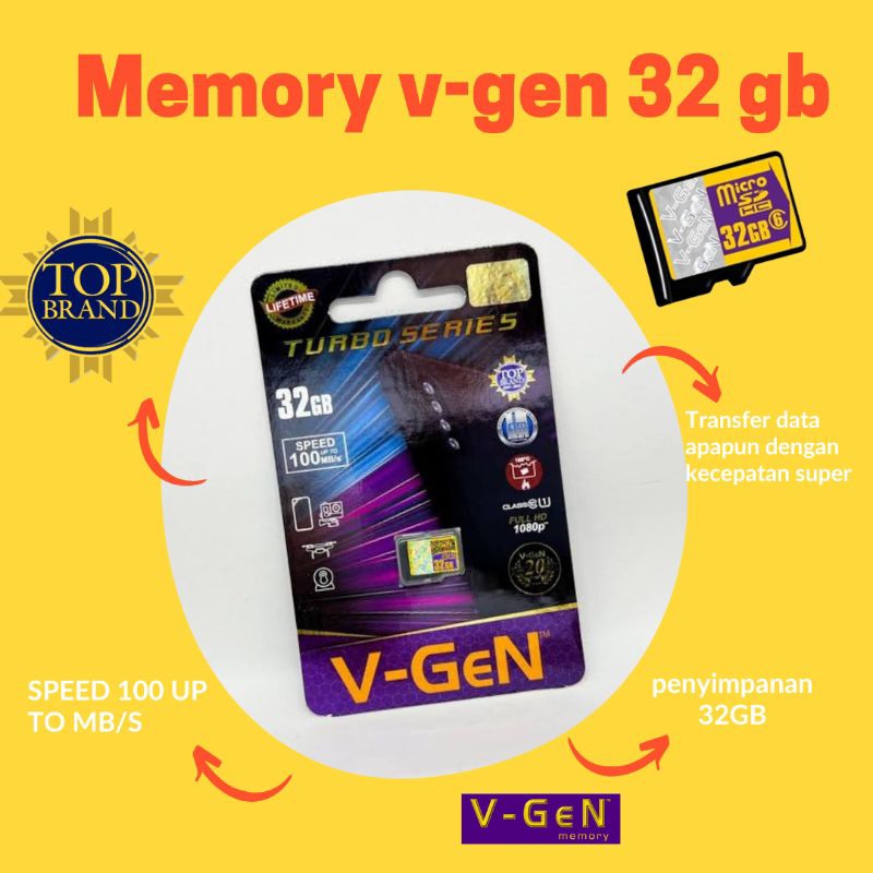 Memory V-gen 32gb Turbo Series