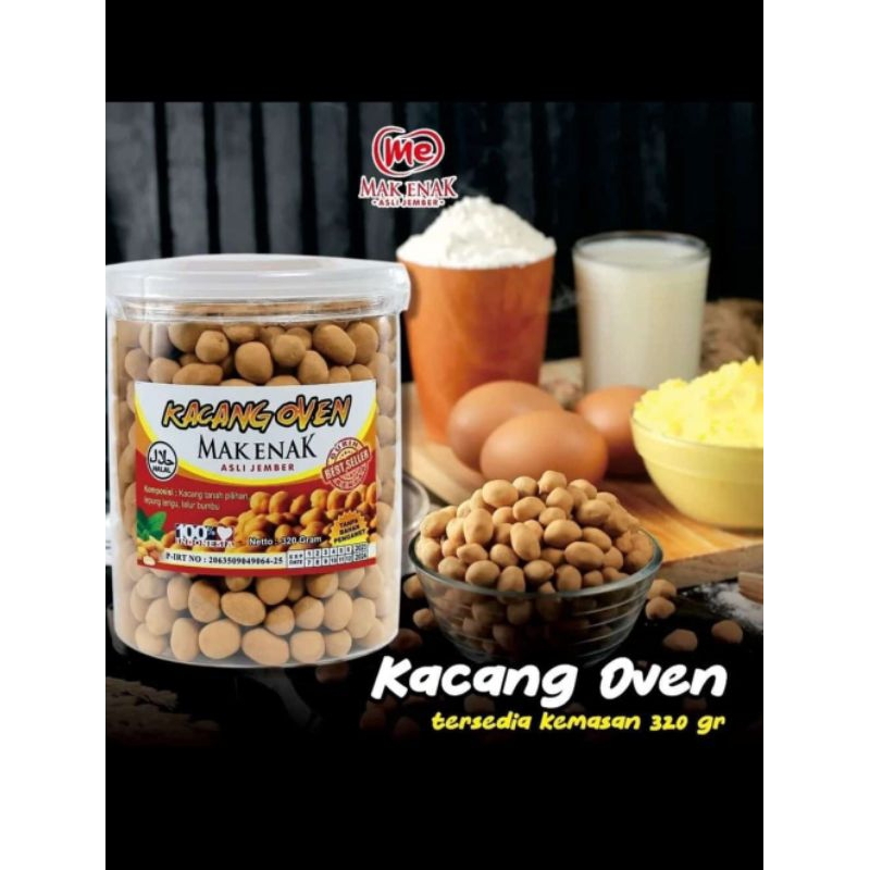 

KACANG OVEN MAK ENAK