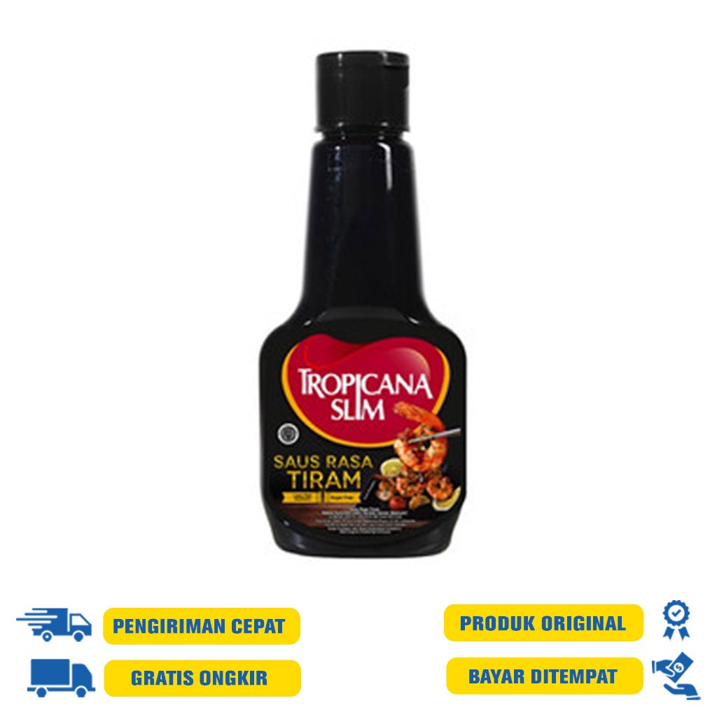 

Tropicana Slim Saus Tiram 200ml - Bebas Gula Rendah Garam