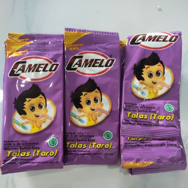 

BUBUK ESCAMELO RASA TARO ISI 10 SACHET