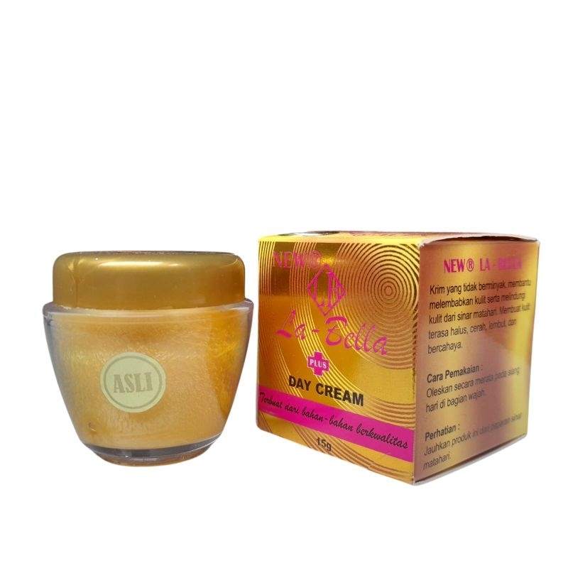 3pcs Krim Labella Herlina Day Night Cream Holo Gold Asli | Krim Labella Pencerah Wajah | Melembakan 