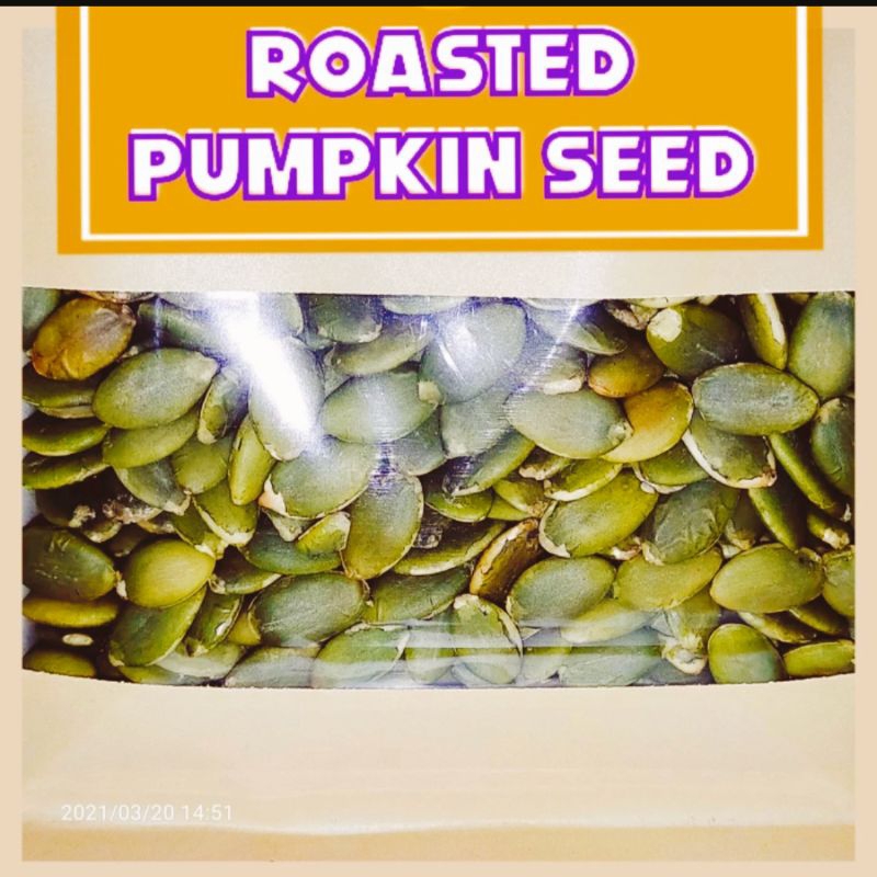 

Roasted Pumpkin Seed 200 gram Biji Labu Panggang