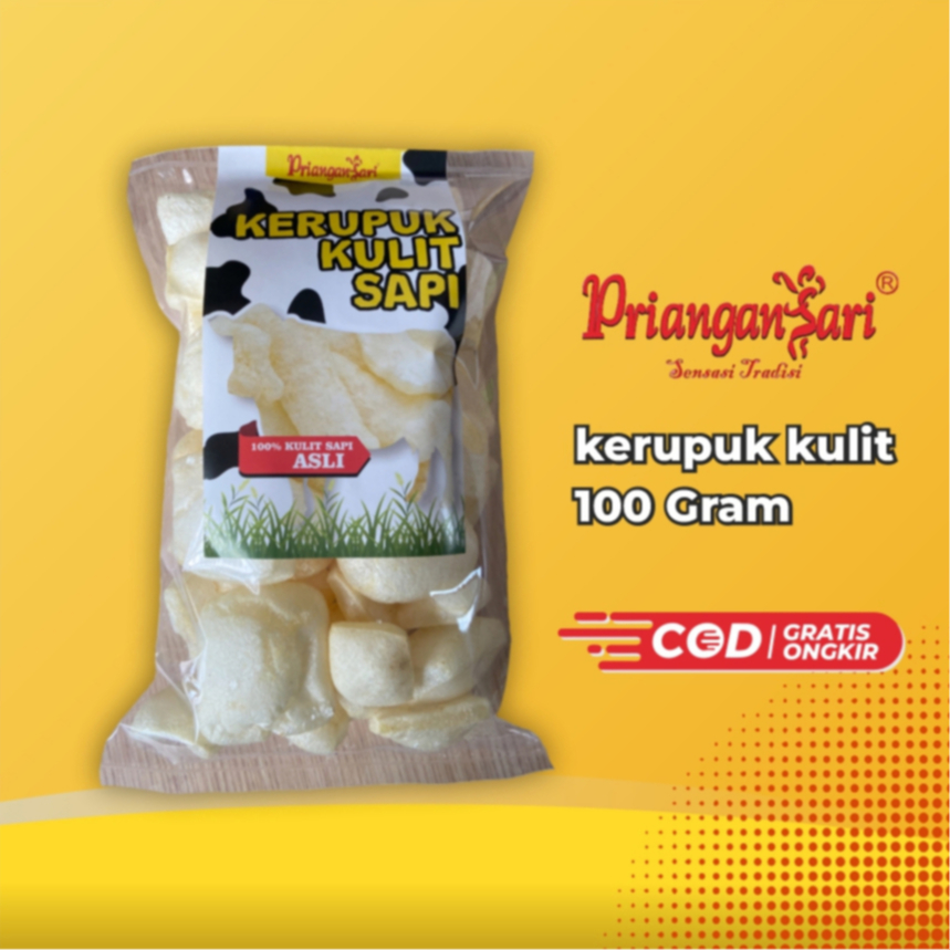 

Kerupuk Kulit Kotak Priangansari 100gr Kerupuk Kulit Dorokdok