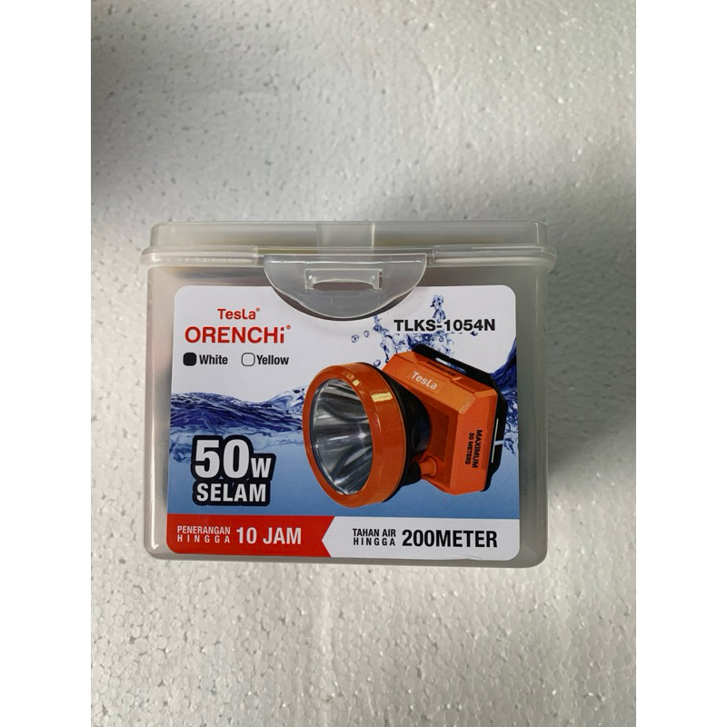 Senter Selam TESLA ORENCHi 50WATT SELAM Tahan Air Hinga 200METER