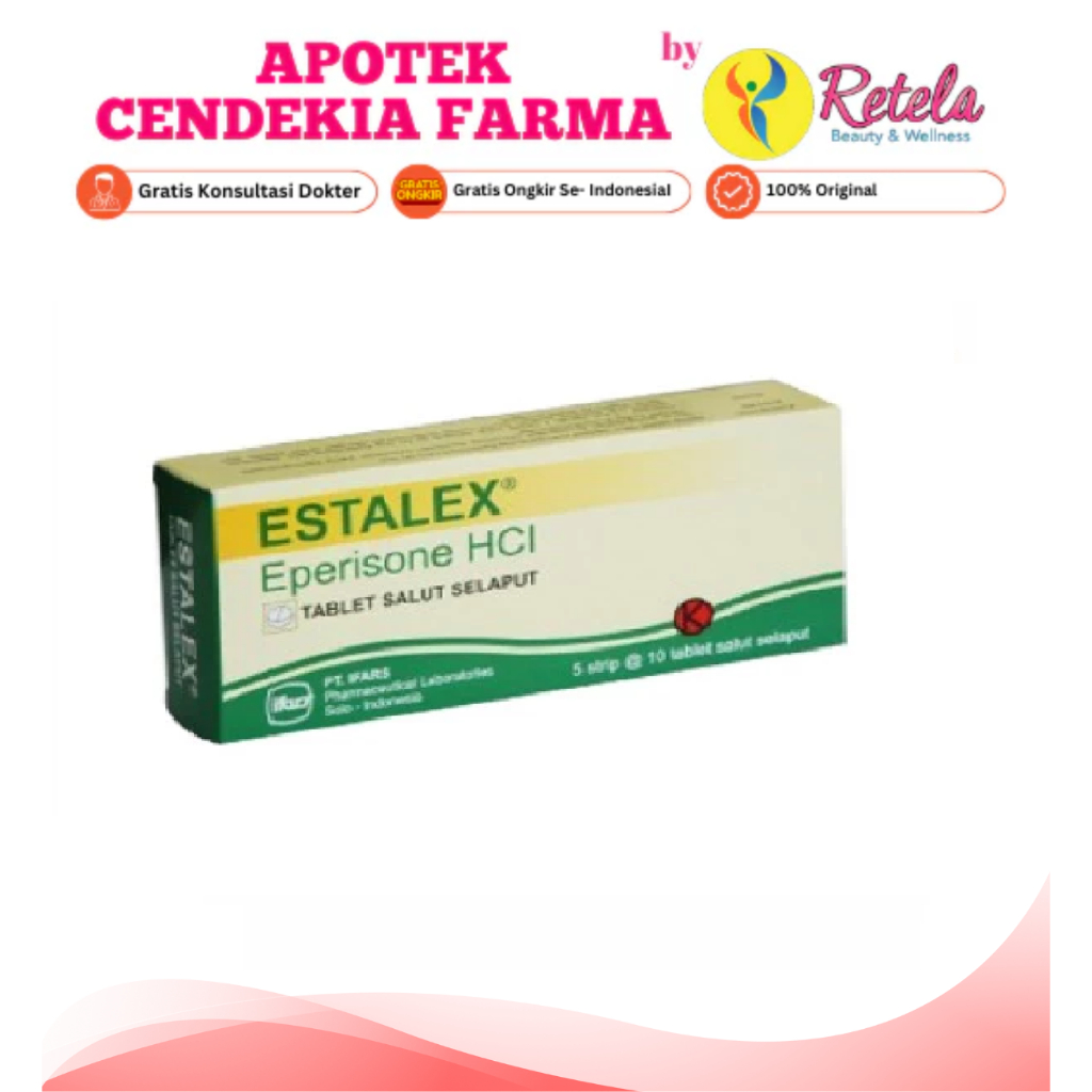 ESTALEX 50MG 1 STRIP 10 TABLET / EPERISON