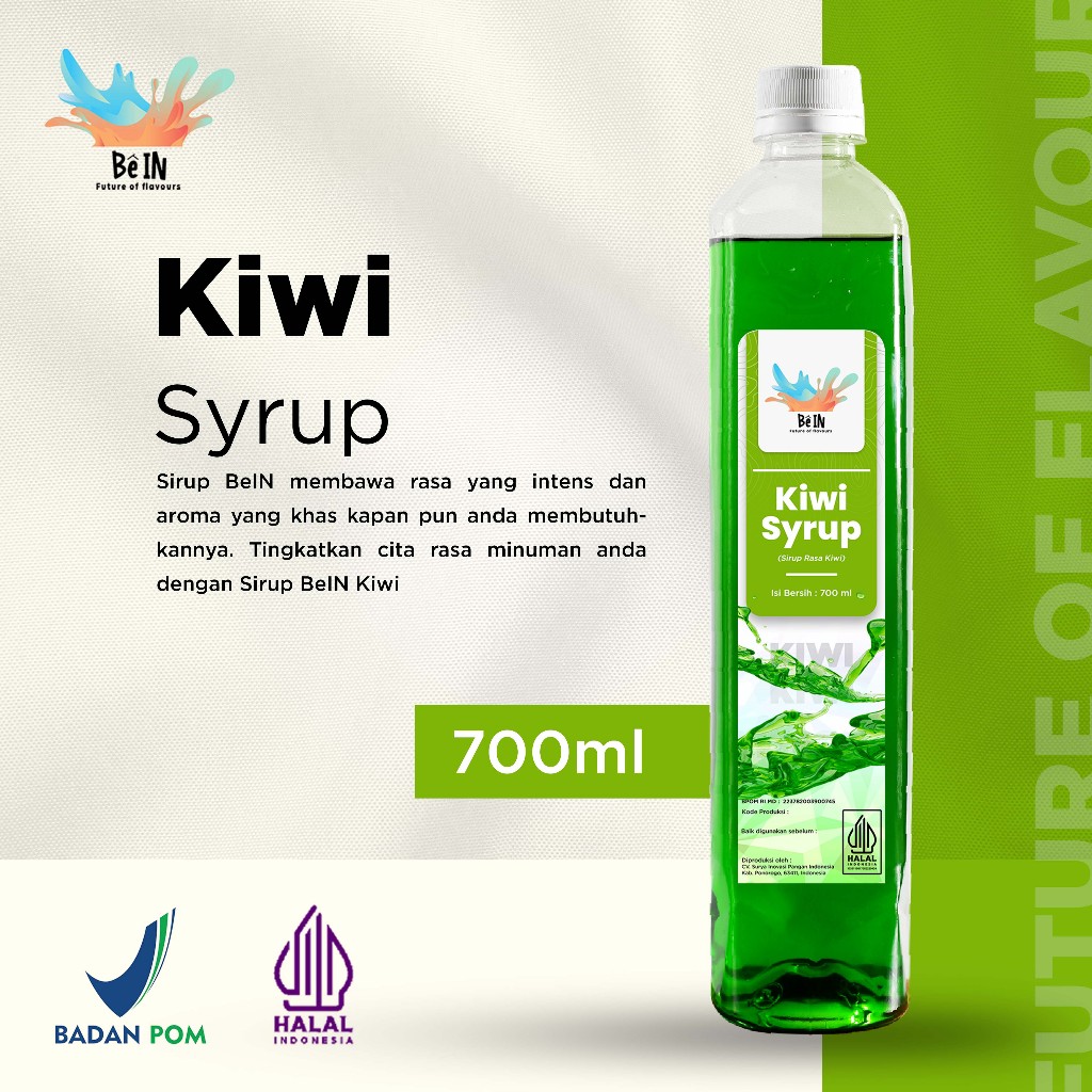 

BeIn Kiwi Syrup - Sirup Rasa Kiwi 700ml