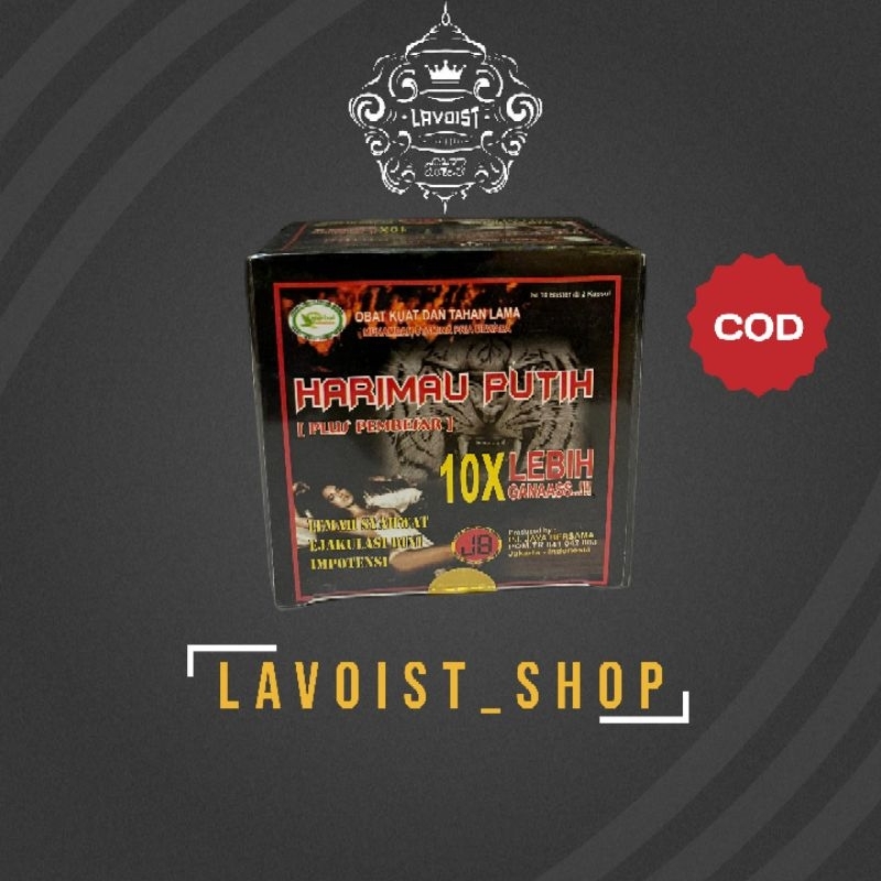 lavoist kapsul kuat dan tahan lama harimau putih