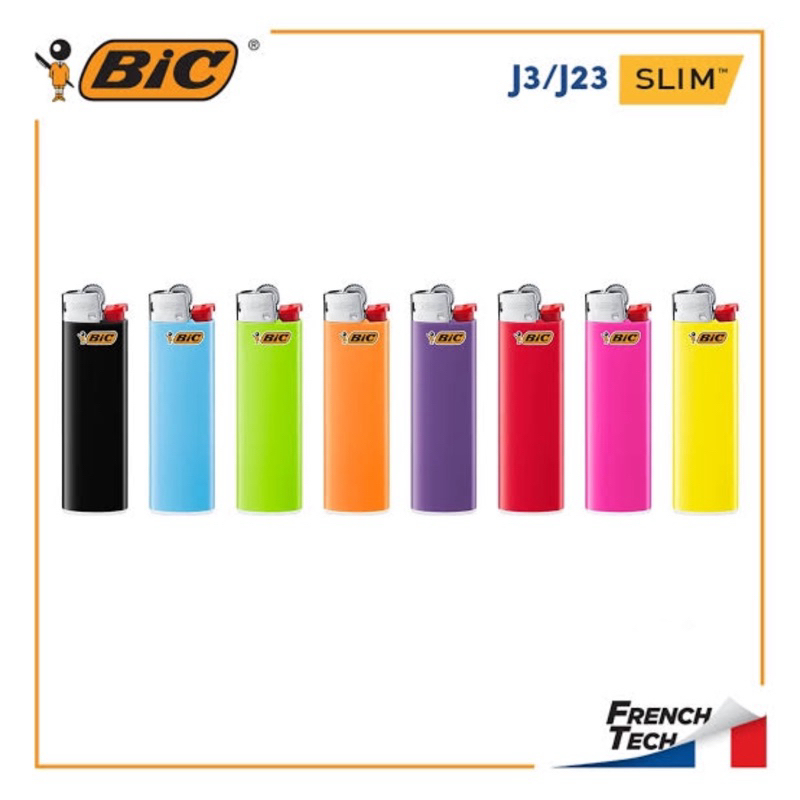 Korek Api BIC Gas Lighter J3 Slim