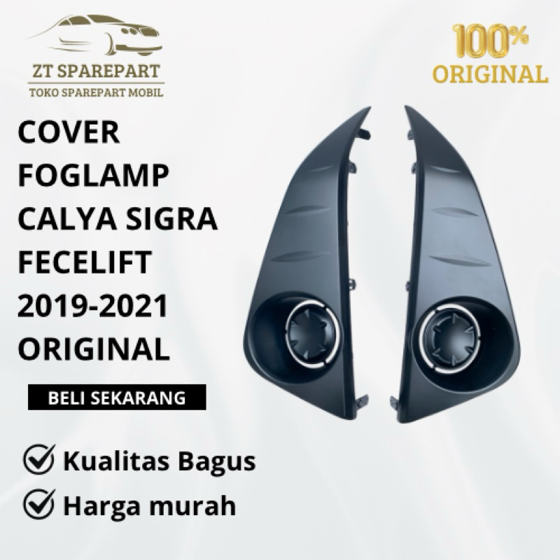 COVER FOGLAMP CALYA SIGRA FACELIFT 2019-2021 ORIGINAL