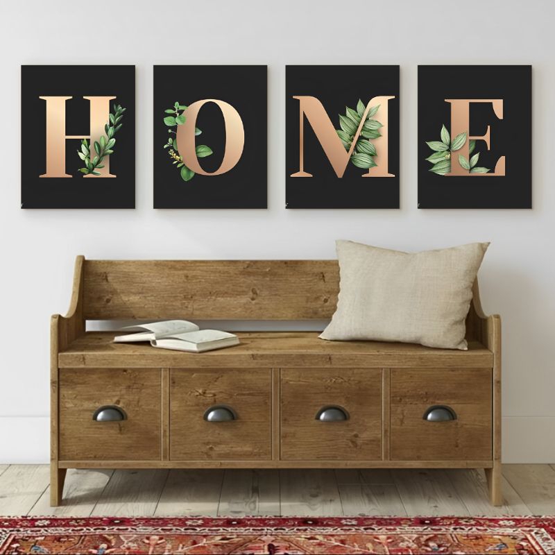 GPS  ~ Tulisan Home Nama Wall Decor Hiasan Dinding Ruang Tamu Kamar Pajangan Rumah Dekorasi Dinding 
