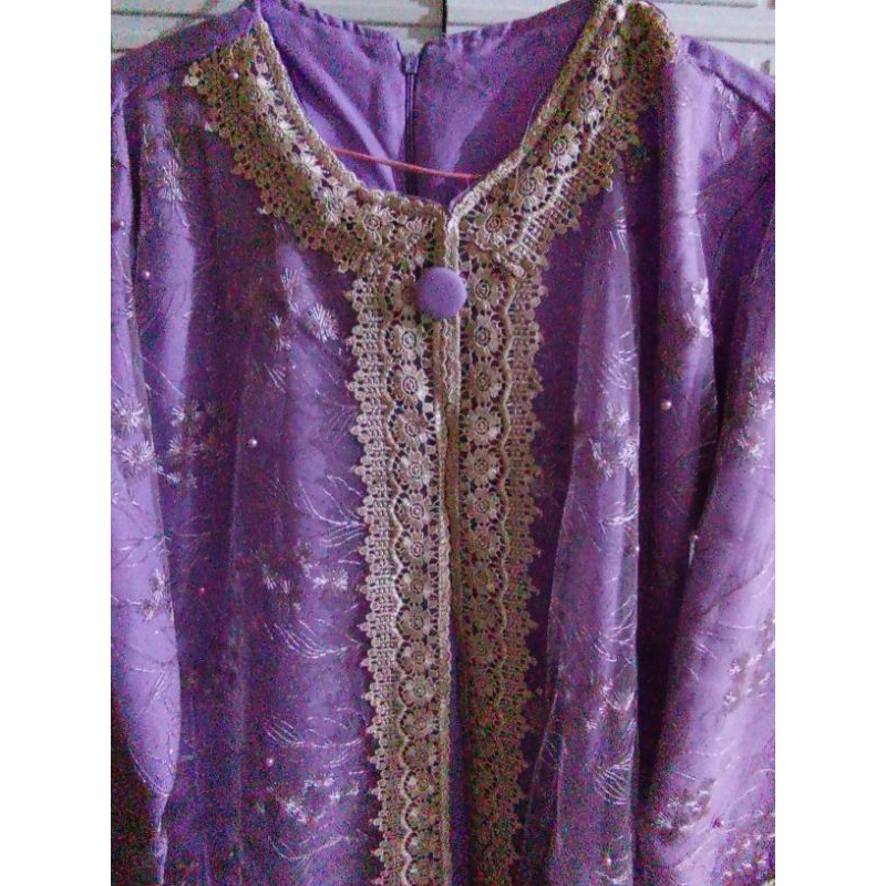 NEW Brukat Ungu Lilac Ungu