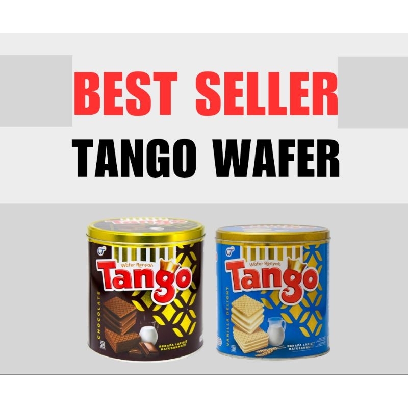 

tango kaleng wafer cokelat dan vanila renyah snack lebaran 2025