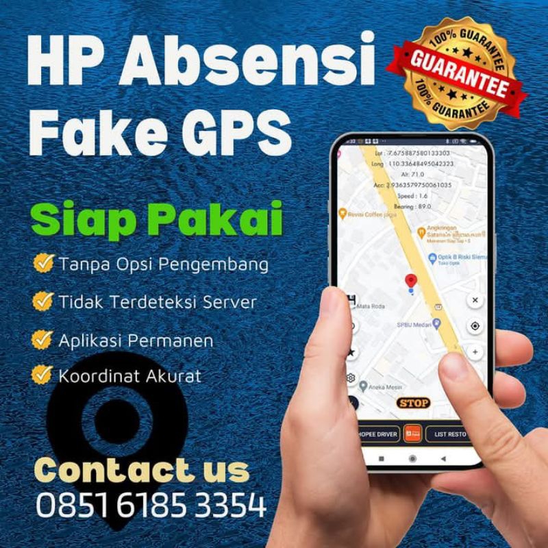 HP Absensi Fake GPS