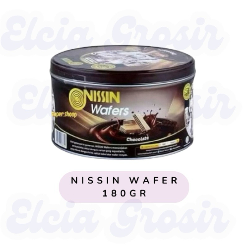 

nissin wafer kaleng 180gr