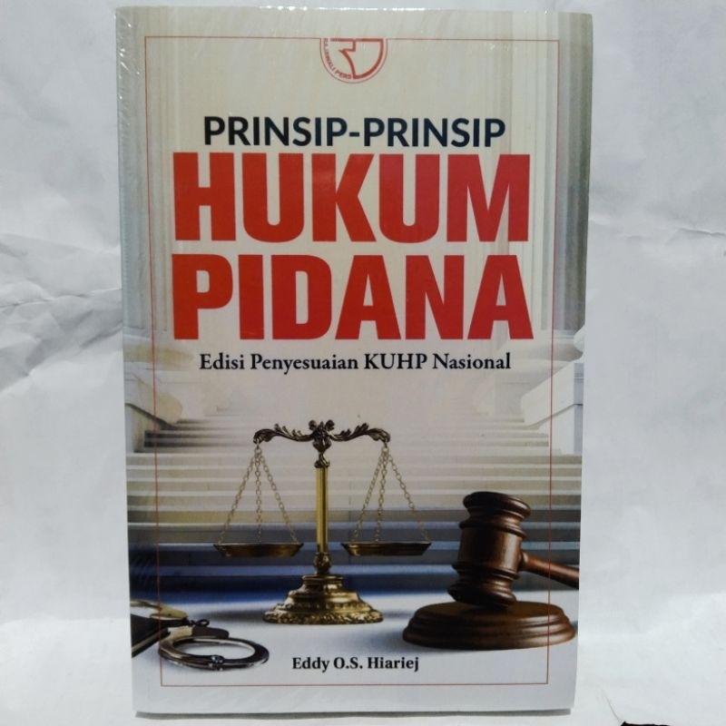Original Prinsip Prinsip Hukum Pidana Edisi Penyesuaian KUHP Nasional Prof Eddy O S Hiariej