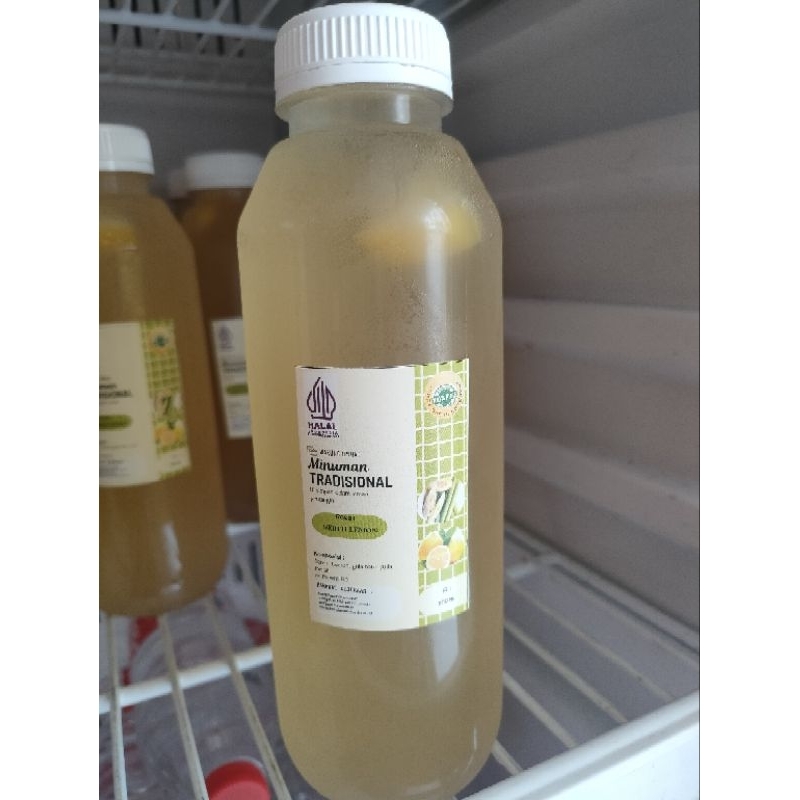 

Minuman Tradisional Lemon Sereh, Kunyit Asam, Jahe Sereh (500ML)