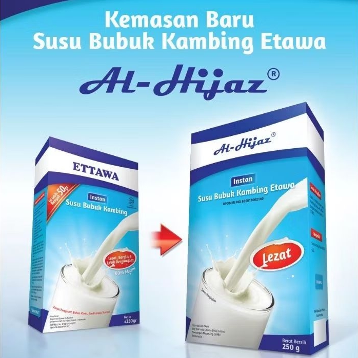 

Susu Kambing Etawa Al Hijaz 250g