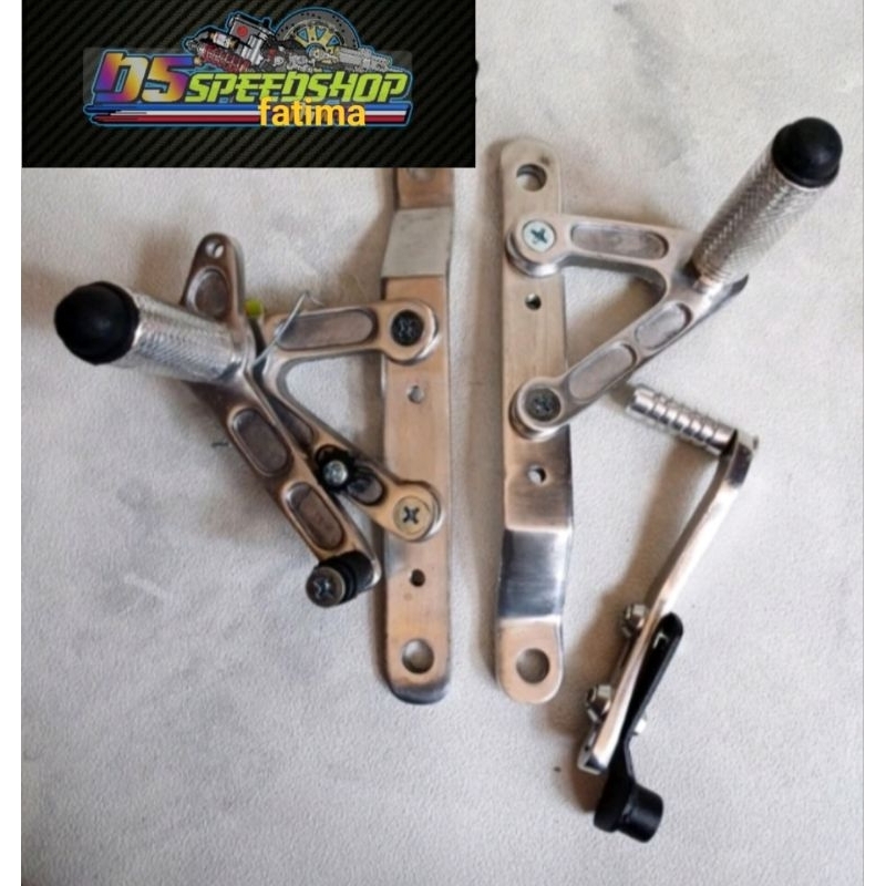 Underbone Universal Underbone FOOTSTEP set perseneling operan gigi Honda Yamaha Suzuki