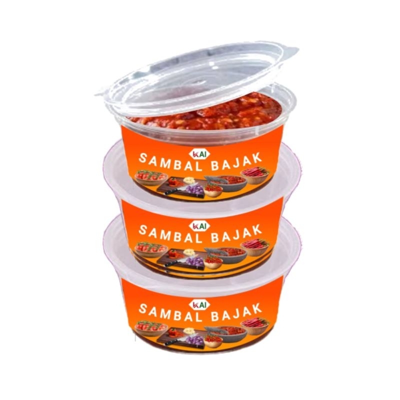 

Sambal Bajak KAI 105ml ( 3 x 35ml )