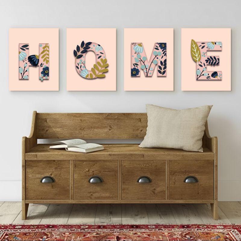 GPS  ~ Tulisan Home Request Nama Wall Decor Hiasan Dinding Ruang Tamu Kamar Pajangan Rumah Dekorasi 