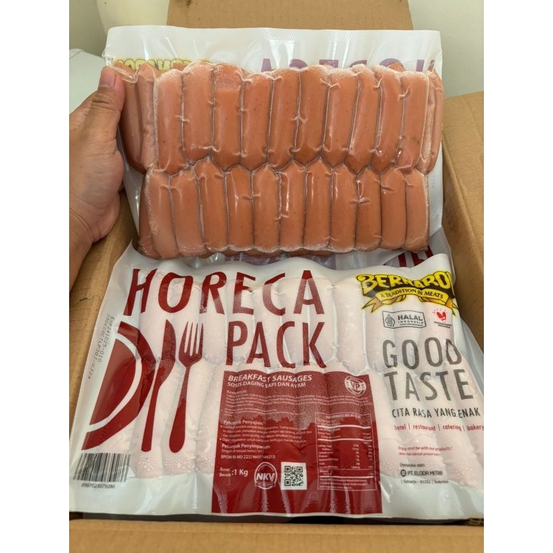 

SOSIS HORECA (TANPA KUPAS) KEMASAN 1KG