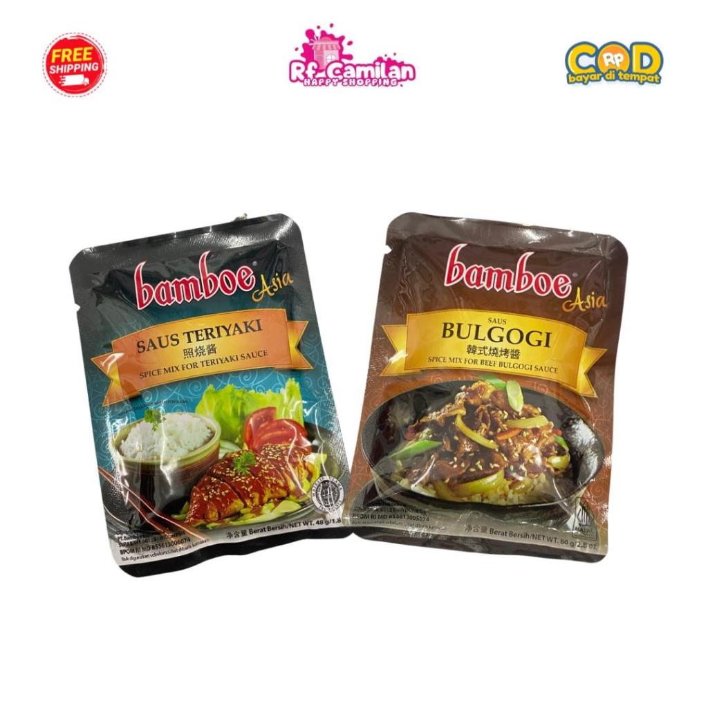 

[RF Camilan] Bamboe Saus Teriyaki Dan Bulgogi 80gr