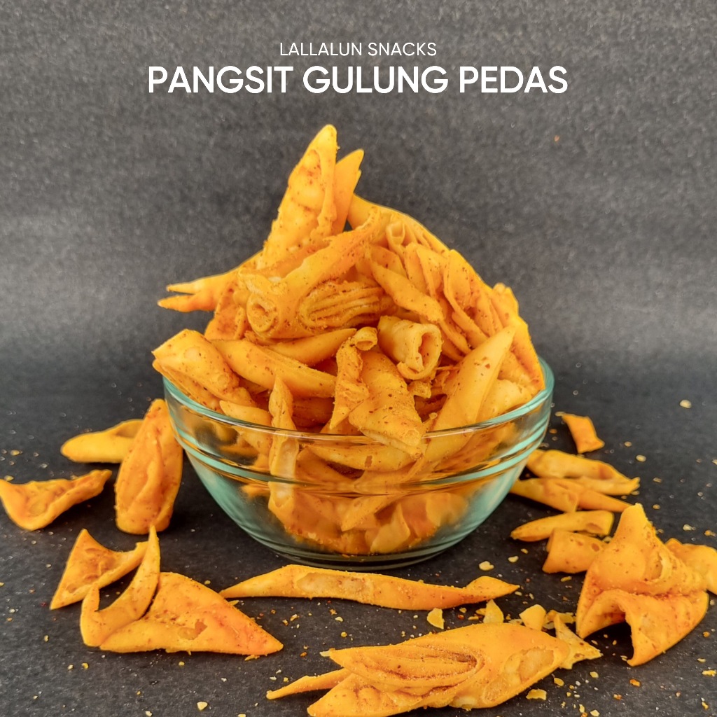 

Lallalun Pangsit Gulung Pedas 200g 150g 100g