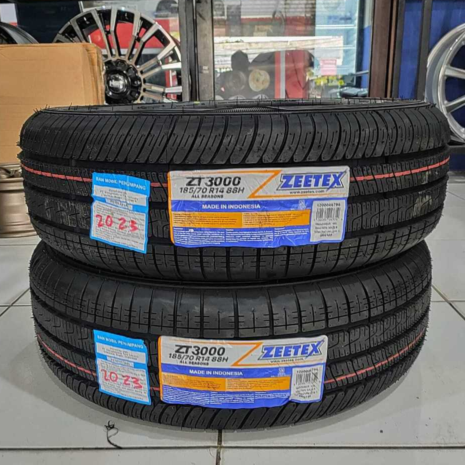 Ban Mobil ZEETEX ZT 3000 Ukuran 185 70 R14 - Ban Standar Avanza Xenia Kijang - Bukan GT Radial Dunlo