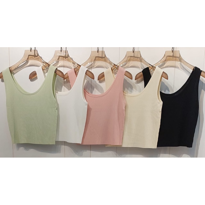 Tank top sexy knit import