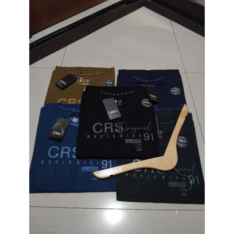 KAOS BAJU BRAND TERBARU CRS 91 BEST QUALITY KAOS PRIA WANITA DEWASA KAOS DISTRO