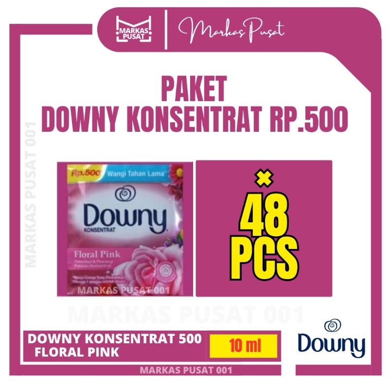 Paket downy renceng Rp.500 paket 48 sachet = 4 renceng downy 500 downy rencengan