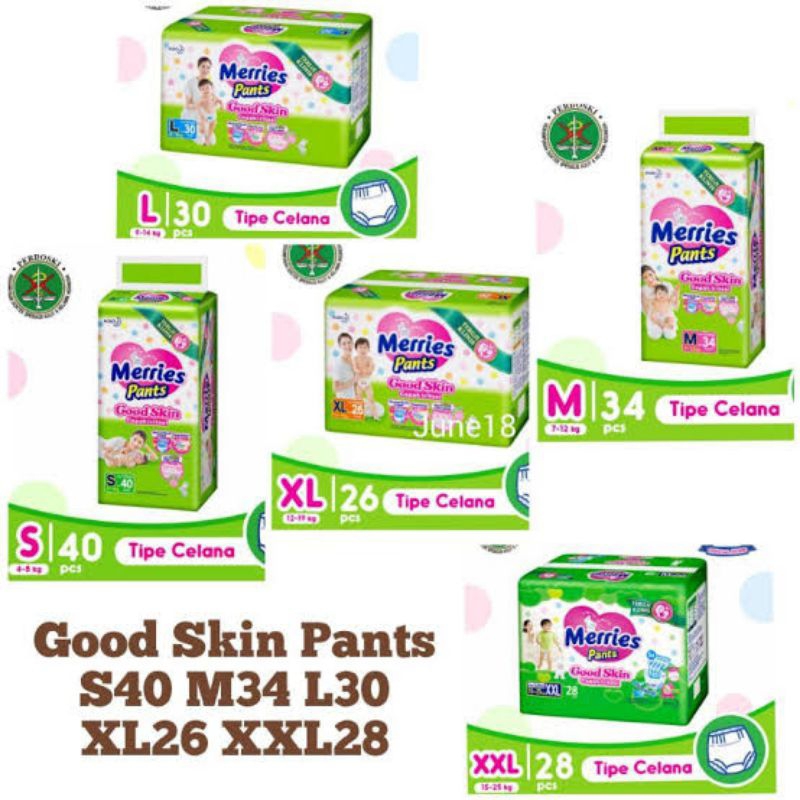 MERRIES / POPOK BAYI / PEMPERS / PEMPERS MERRIES