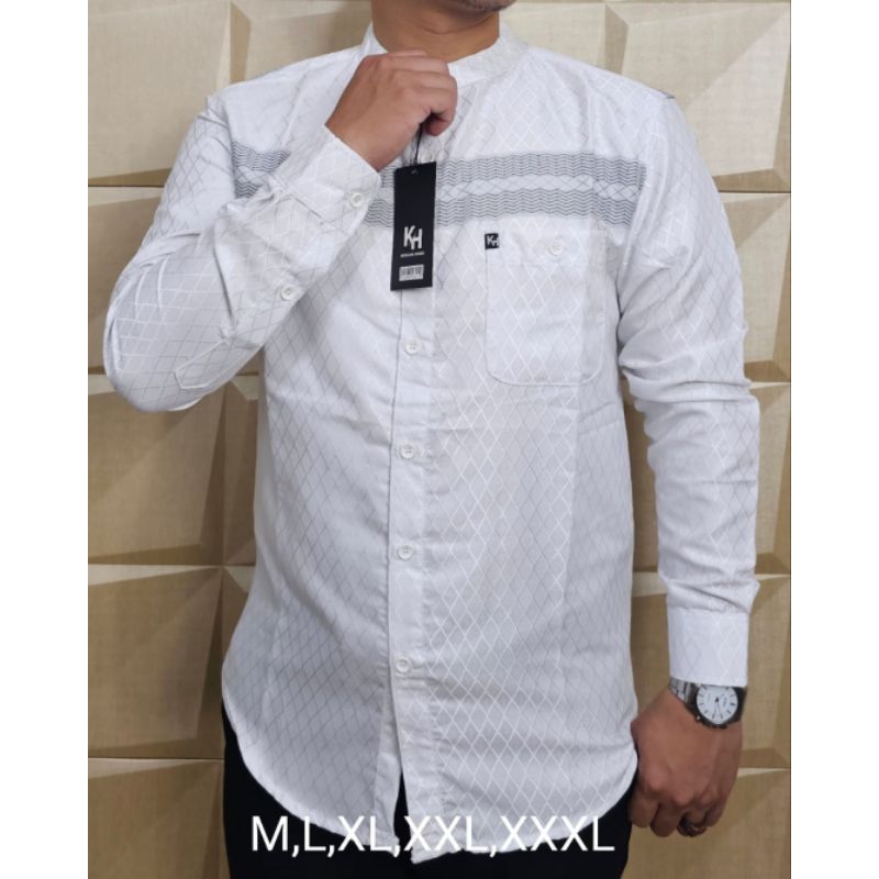 BAJU KEMEJA KOKO KH NEW ORIGNAL BISA SERAGAMANl