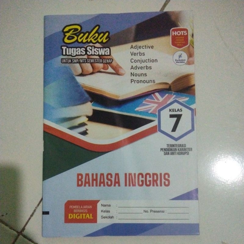 Bahasa Inggris kelas 7 Kurikulum Merdeka semester 2