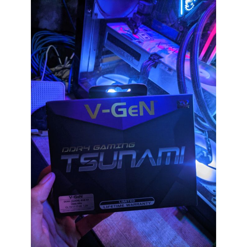Ram Vgen Tsunami DDR4 2x4Gb (8Gb) 2666Mhz