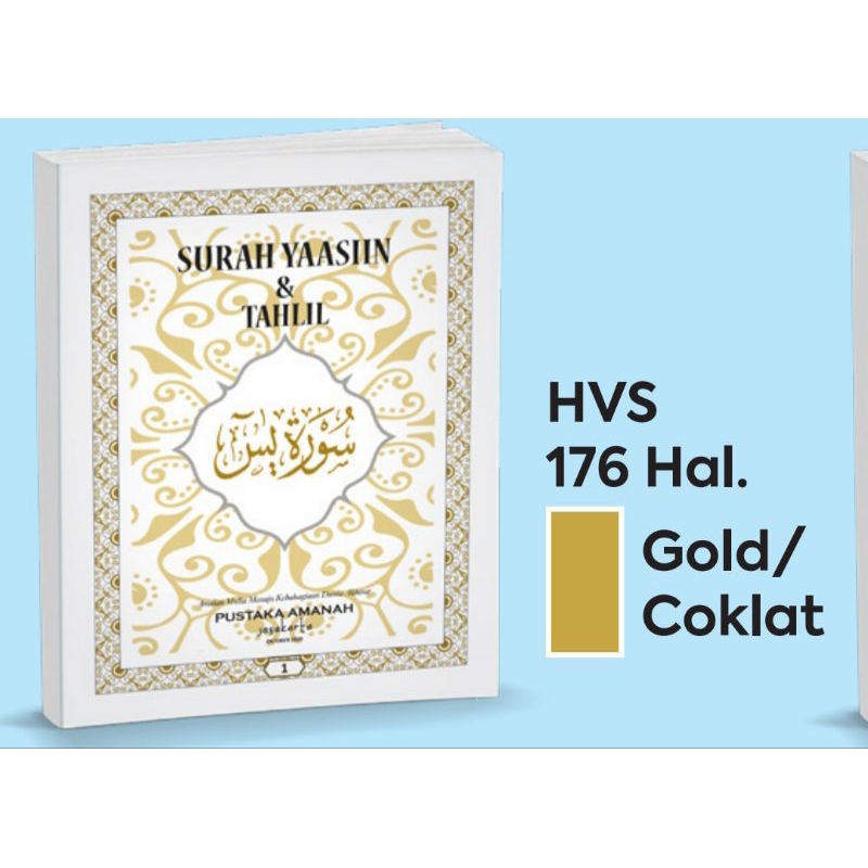 Buku yasin murah Lengkap 176 hal HVS Pustaka Amanah Jayakarta
