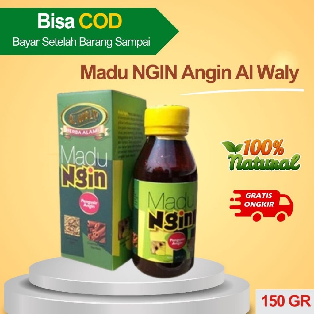 

Madu NGIN Angin Al Waly PROMO CUCI GUDAN 150 gr Untuk Meredakan Masuk Angin