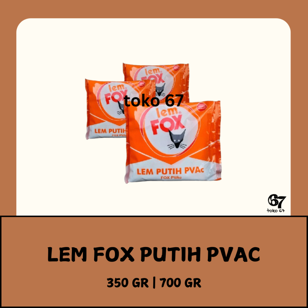 

LEM FOX PUTIH PVAC