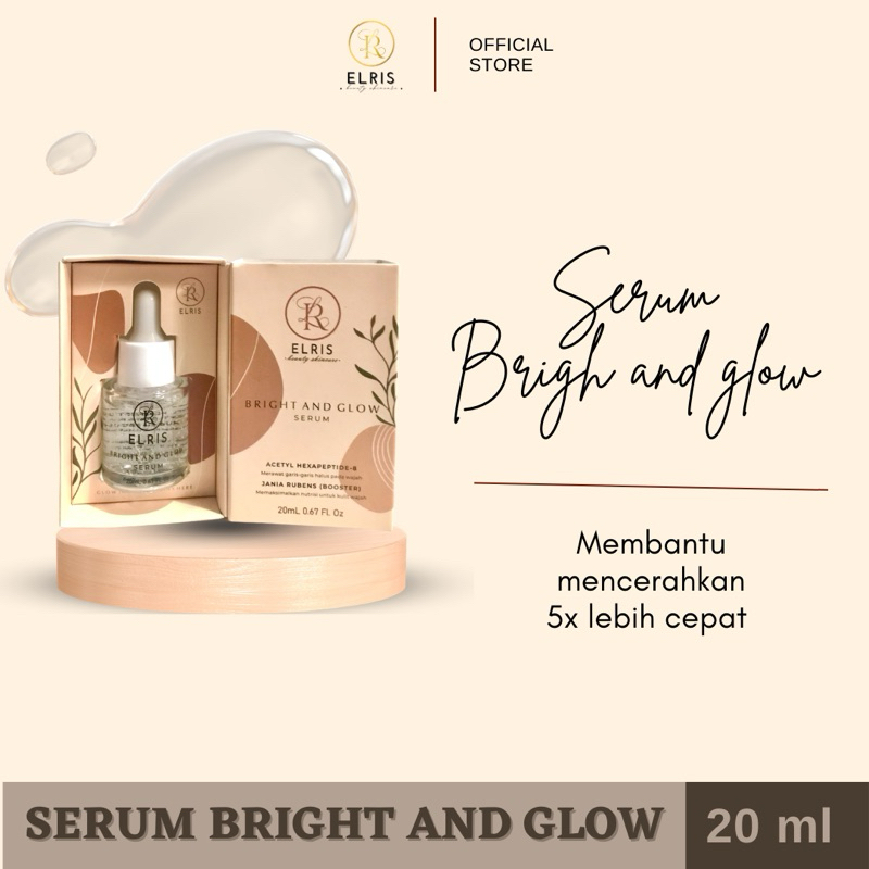 SERUM BRIGHT AND GLOW ELRIS BEAUTY SKINCARE