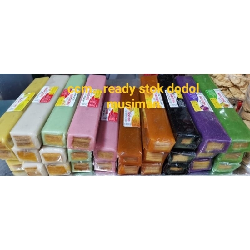 

dodol imlek/dodol buah isi lapis legit khas kalimantan