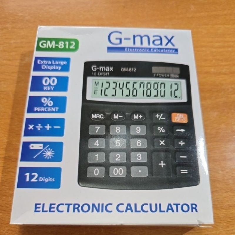 

G-Max Electronic Calculator GM-812