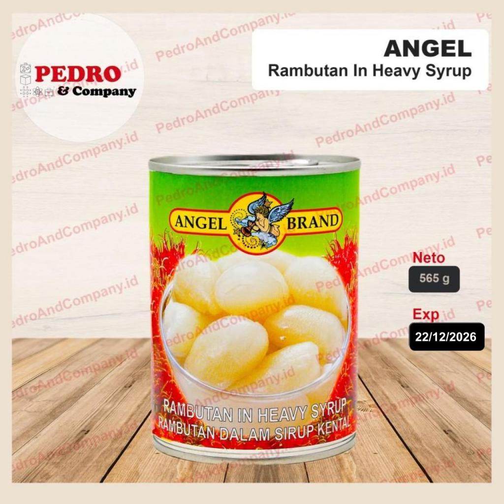 

Angel brand rambutan in heavy syrup 565 gram - sirup buah manis kaleng