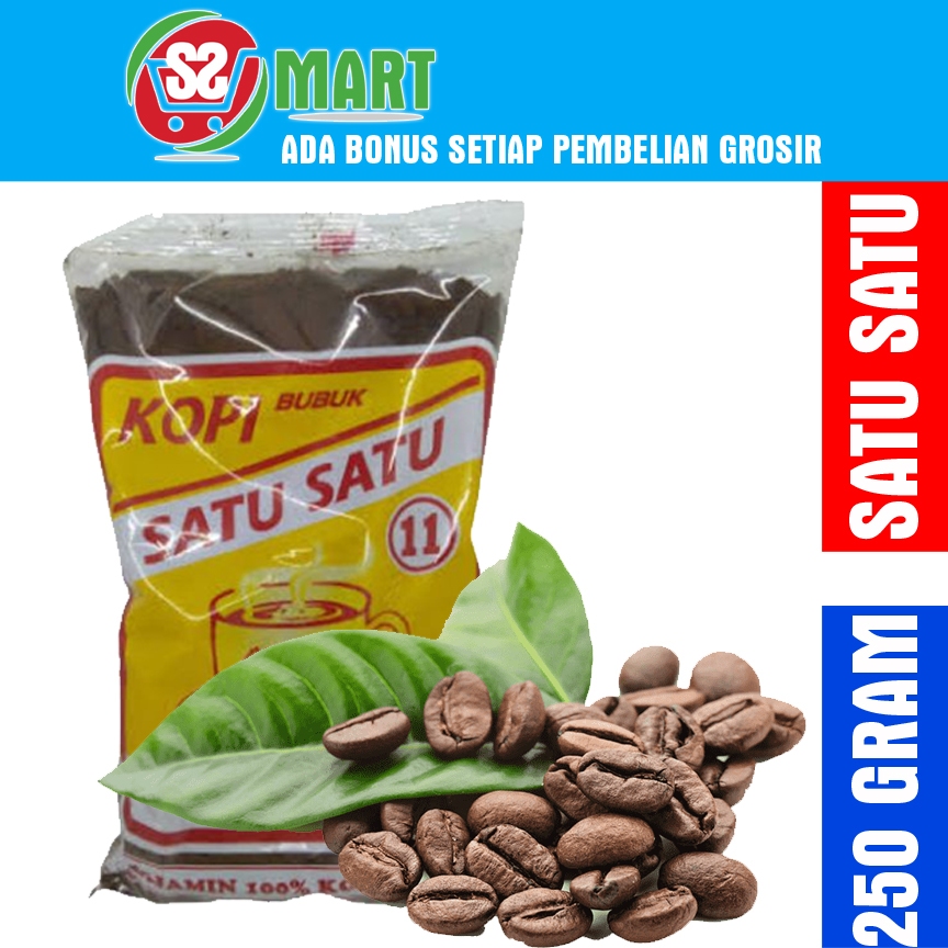 

Kopi Bubuk Satu Satu 250gr