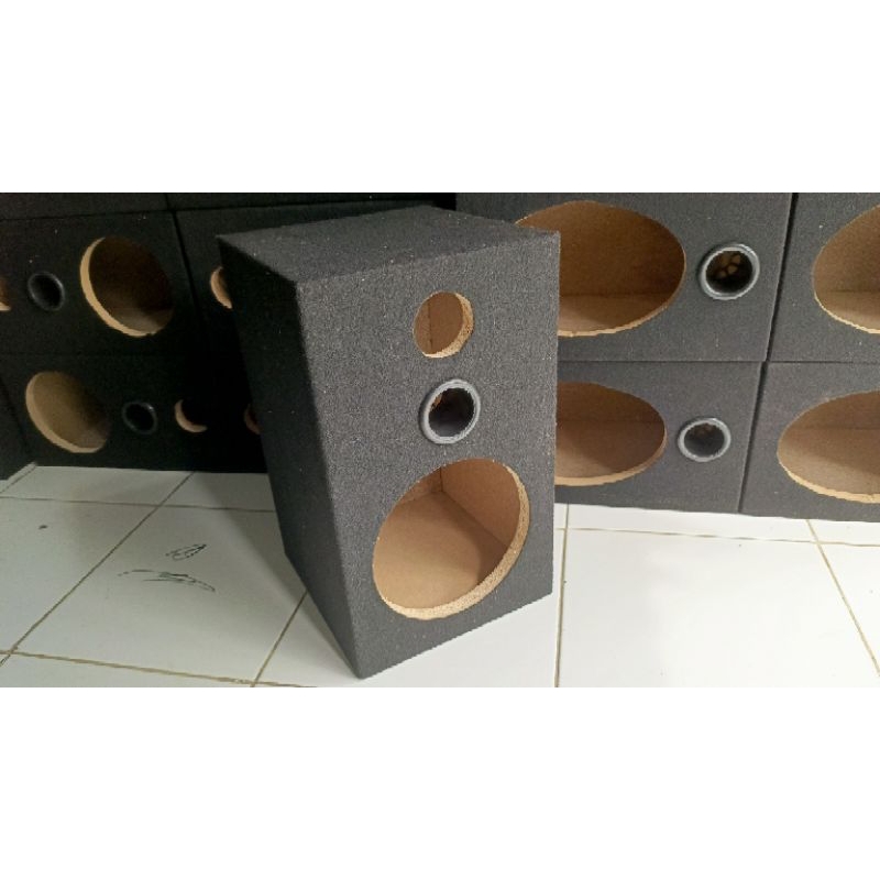 BOX Speaker 8 inch + Tweeter Model Kotak Panjang