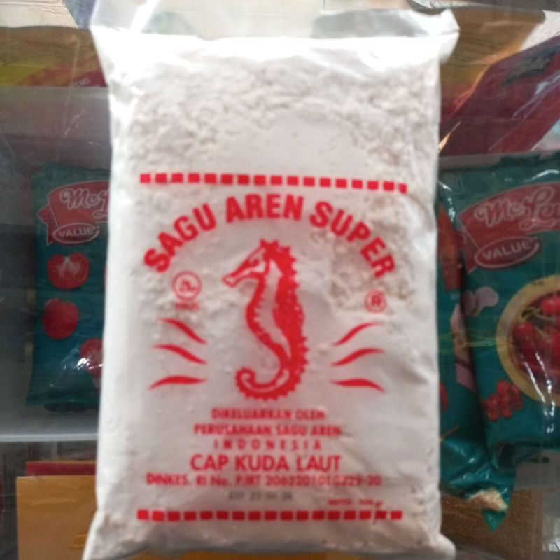 

Sagu Aren Cap Kuda Laut 500 gr