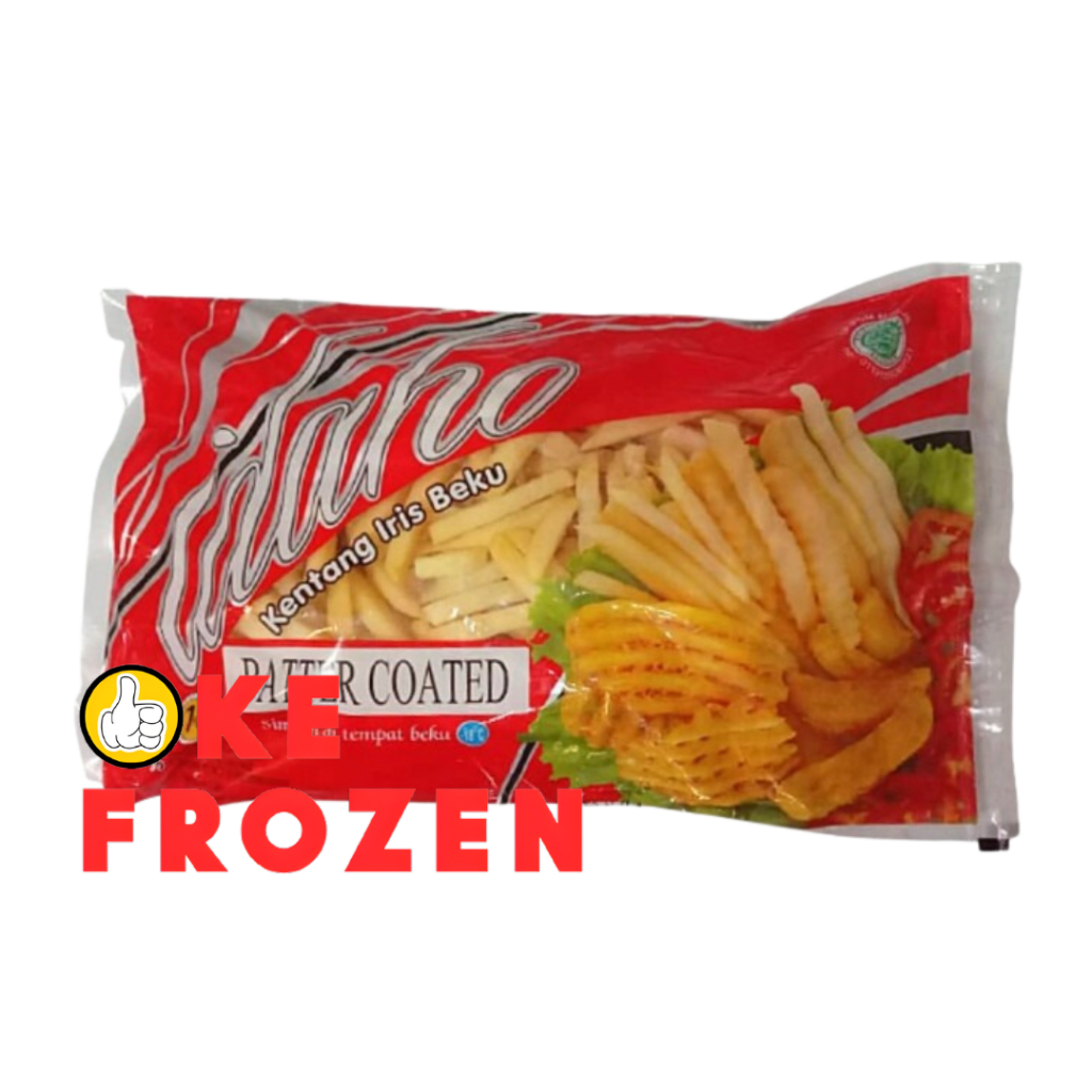 

IDAHO BATTER COATED 1KG KENTANG GORENG FRENCH FRIES