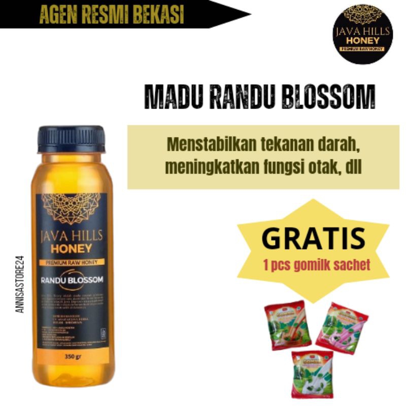 

Madu Randu Blossom 320gr Javahills Honey - untuk Menstabilkan tekanan darah, meningkatkan fungsi otak