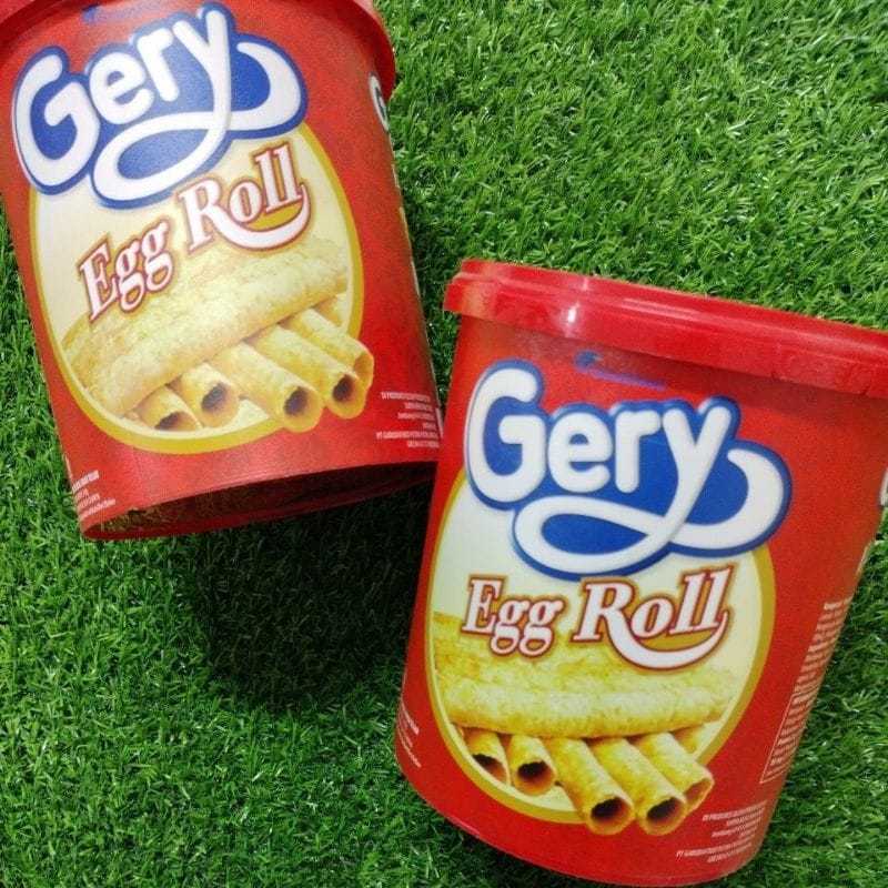 

GERY EGGROLL Jajanan Lebaran Gerry Eggroll Butter Cookies Toples