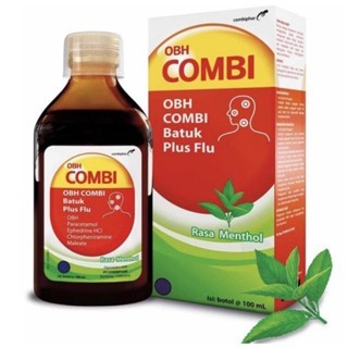 Obh Combi Batuk Flu Plus Mentol 100ml / Obat Batuk Pilek Flu Demam Dewasa